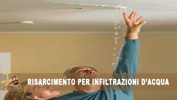 Avvocato per risarcimento danni da infiltrazioni d'acqua